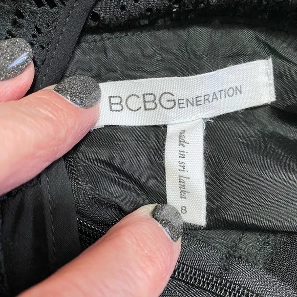 BCBGeneration Little Black Dress, Size 8 - Picture 3 of 6
